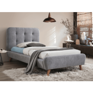 Signal Jednolôžková posteľ TIFFANY Farba: Sivá vyobraziť