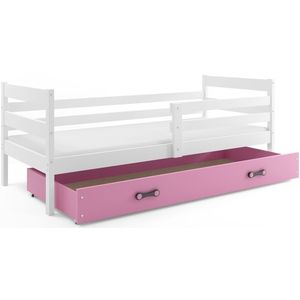 BMS Detská jednolôžková posteľ Eryk | BIELA Farba: biela / ružová, Rozmer.: 190 x 80 cm vyobraziť