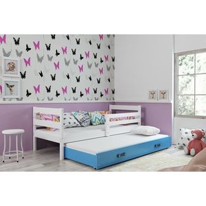 BMS Detská posteľ s prístelkou ERYK 2| BIELA Farba: biela / modrá, Rozmer.: 190 x 80 cm vyobraziť