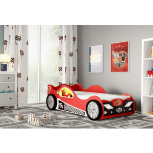 Artplast Detská posteľ formulka MONZA | mini Farba: Červená vyobraziť