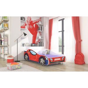 ArtAdrk Detská auto posteľ SPIDER Prevedenie: 70 x 140 cm vyobraziť