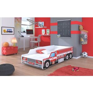ArtAdrk Detská auto posteľ FIRE TRUCK Prevedenie: 70 x 140 cm vyobraziť