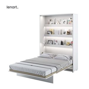 Dig-net nábytok Sklápacia posteľ Lenart BED CONCEPT BC-01p | biely lesk 140 x 200 cm vyobraziť