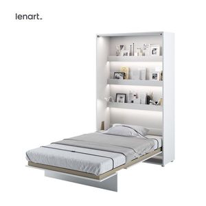 Dig-net nábytok Sklápacia posteľ Lenart BED CONCEPT BC-02p | biely lesk 120 x 200 cm vyobraziť