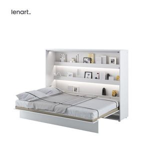 Dig-net nábytok Sklápacia posteľ Lenart BED CONCEPT BC-04p | biely lesk 140 x 200 vyobraziť