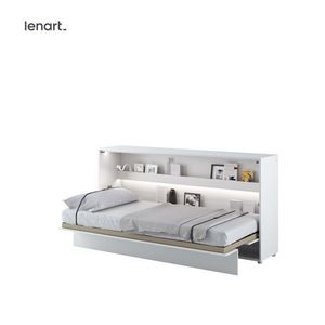 Dig-net nábytok Sklápacia posteľ Lenart BED CONCEPT BC-06p | biely lesk 90 x 200 cm vyobraziť