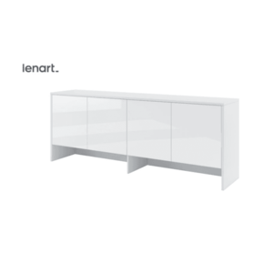 Dig-net nábytok Nadstavec pre sklápaciu posteľ Lenart BED CONCEPT BC-10p | biely lesk vyobraziť