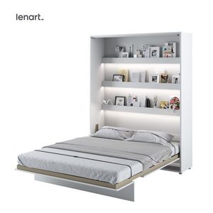 Dig-net nábytok Sklápacia posteľ Lenart BED CONCEPT BC-12p | biely lesk 160 x 200 cm vyobraziť