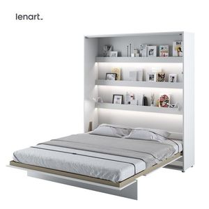 Dig-net nábytok Sklápacia posteľ Lenart BED CONCEPT BC-13p | biely lesk 180 x 200 cm vyobraziť