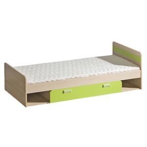 Dolmar Detská posteľ CORNETO L13 Farba: Jaseň coimbra / zelená vyobraziť