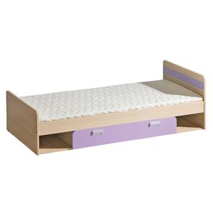 Dolmar Detská posteľ CORNETO L13 Farba: Jaseň coimbra / fialová vyobraziť