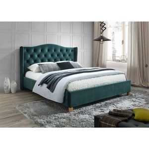Signal Manželská posteľ ASPEN Velvet | 180 x 200 cm SIGNAL - spálňový nábytok: Zelená / Bluvel 78 vyobraziť