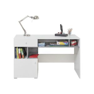 Meblar Písací stôl Sigma SI10 Farba: biela/beton vyobraziť