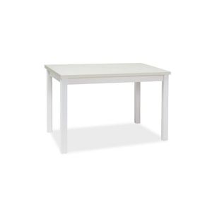 Signal Jedálenský stôl ADAM | 100 x 60 cm Farba: biely mat vyobraziť