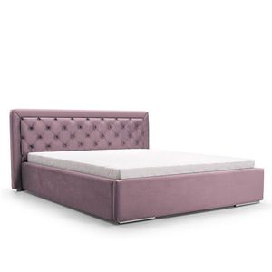 ArtIdz Čalúnená manželská posteľ DANIELLE 160 x 200 cm Farba: Ružová Mil 7383 vyobraziť