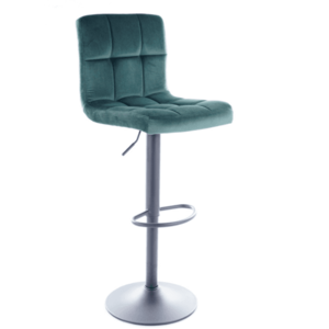 Signal Barová stolička C-105 | Velvet Farba: Zelená / Bluvel 78 vyobraziť