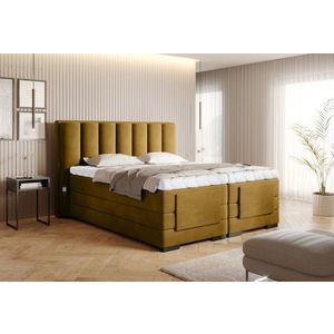ArtElta Manželská posteľ VEROS Boxspring | elektrická polohovateľná 140 x 200 cm Farba: Loco 45 vyobraziť
