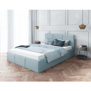 FDM Čalúnená manželská posteľ FRESIA | 140 x 200 cm Farba: Zelená vyobraziť