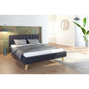 FDM Čalúnená manželská posteľ HEAVEN | 120 x 200 cm Farba: Čierna vyobraziť