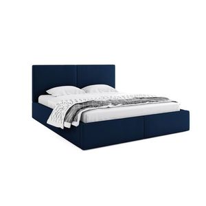 BMS Manželská posteľ HAILEY | bez matraca 140 x 200 cm Farba: Modrá vyobraziť