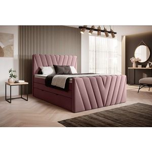 ArtElta Manželská posteľ CANDICE Boxspring | 160 x 200 cm Farba: Velvet Mat 24 vyobraziť