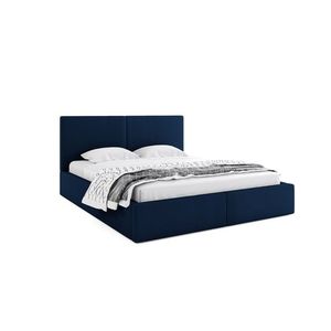 BMS Manželská posteľ HAILEY | bez matraca 160 x 200 cm Farba: Modrá vyobraziť