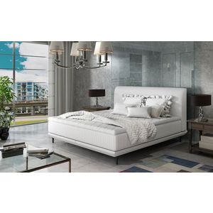 ArtElta Manželská posteľ ASTERIA | 140 x 200 cm Farba: Biela / Soft 17 vyobraziť