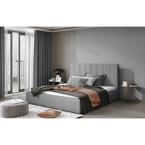 ArtElta Manželská posteľ AUDREY | 140 x 200 cm Farba: Sivá / Monolith 84 vyobraziť