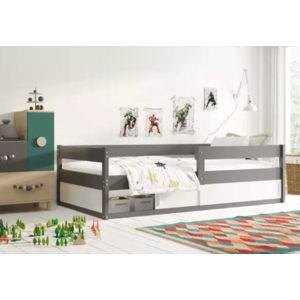 BMS Detská posteľ HUGO | 80 x 160 cm Farba: Grafit vyobraziť