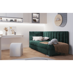 ArtBed Detská posteľ COIMBRA III | zelená 90 x 200 cm vyobraziť