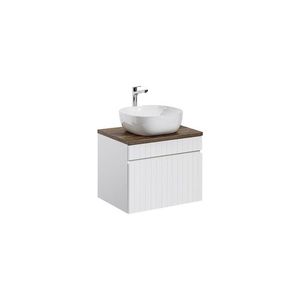 ArtCom Kúpeľňová skrinka s umývadlom a doskou ICONIC White DU60/1 | 60 cm vyobraziť