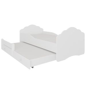 ArtAdrk Detská posteľ CASIMO II | s prístelkou Prevedenie: Biela vyobraziť