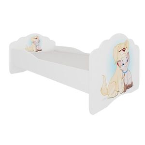 ArtAdrk Detská posteľ CASIMO | 80 x 160 cm Prevedenie: Psík a mačičkou vyobraziť