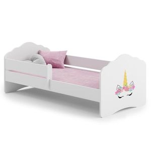 ArtAdrk Detská posteľ CASIMO | so zábranou Prevedenie: Jednorožec vyobraziť