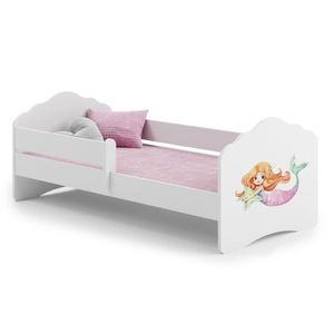 ArtAdrk Detská posteľ CASIMO | so zábranou Prevedenie: Morská panna vyobraziť