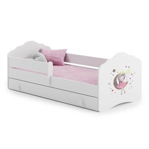 ArtAdrk Detská posteľ CASIMO | so zásuvkou a zábranou Prevedenie: Spiaca princezná vyobraziť