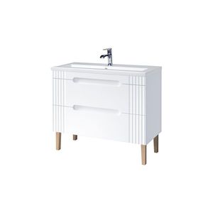 ArtCom Kúpeľňová skrinka s umývadlom FIJI White U100/1 | 100 cm vyobraziť