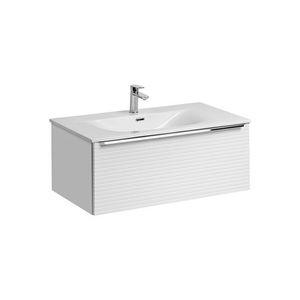 ArtCom Kúpeľňová skrinka s umývadlom LEONARDO White U90/1 | 90 cm vyobraziť