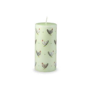 Zelená veľkonočná sviečka Unipar Cute Hens, doba horenia 73 h vyobraziť