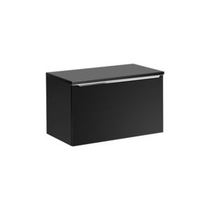 ArtCom Kúpeľňová skrinka s doskou SANTA FE Black D80/1 | 80 cm vyobraziť