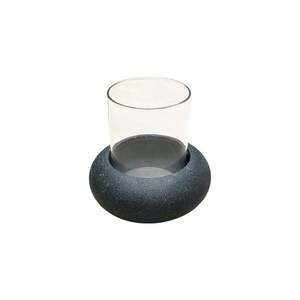 Svietnik na čajovú sviečku zo skla a betónu Jango – Paju Design vyobraziť