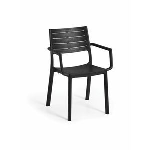 KETER Záhradná stolička TEALEA ARM | čierna vyobraziť