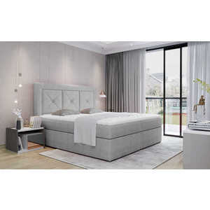 ArtElta Čalúnená manželská posteľ IDRIS | 140 x 200 cm Farebné prevedenie IDRIS: Omega 02 vyobraziť