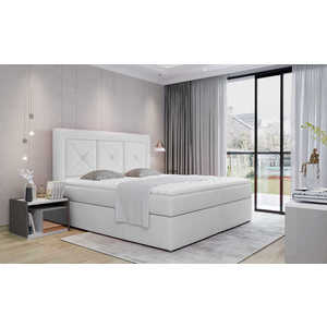 ArtElta Čalúnená manželská posteľ IDRIS | 140 x 200 cm Farebné prevedenie IDRIS: Soft 17 vyobraziť