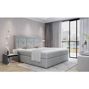 ArtElta Čalúnená manželská posteľ IDRIS | 160 x 200 cm Farebné prevedenie IDRIS: Berlin 03 vyobraziť