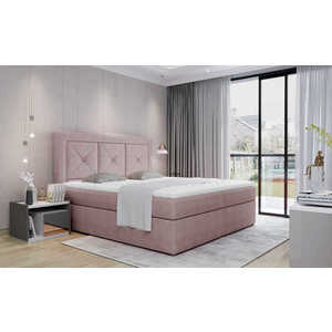 ArtElta Čalúnená manželská posteľ IDRIS | 160 x 200 cm Farebné prevedenie IDRIS: Omega 91 vyobraziť