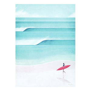 Plagát 30x40 cm Surf Girl IV - Travelposter vyobraziť