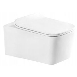 MEXEN - York Závesná WC misa vrátane sedátka s slow-slim, duroplast, biela 30114000 vyobraziť