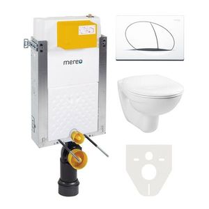 MEREO - WC komplet pre zamurovanie MM01SET vyobraziť