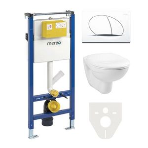 MEREO - WC komplet pre sádrokartón s príslušenstvom MM02SET vyobraziť